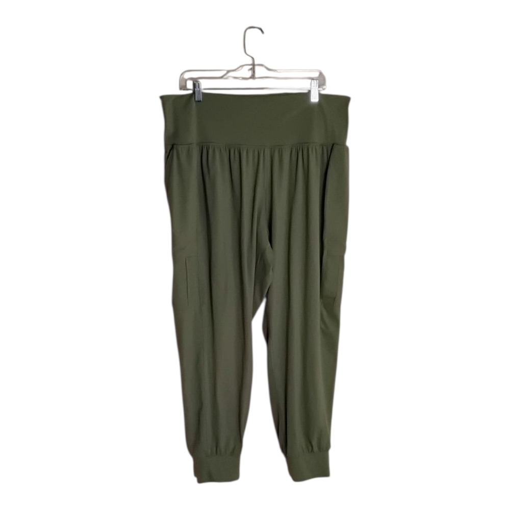 Athleta Olive Cargo Joggers